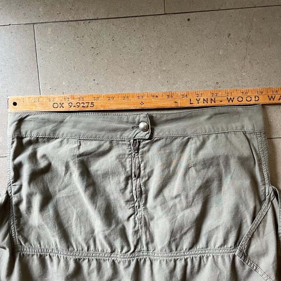 Stella McCartney khaki green mini skirt - Made in Italy-Sz. 12 - Picture 5 of 10